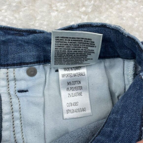 Agolde Sophie High Rise Skinny Distress Crop Jean - Picture 8 of 16